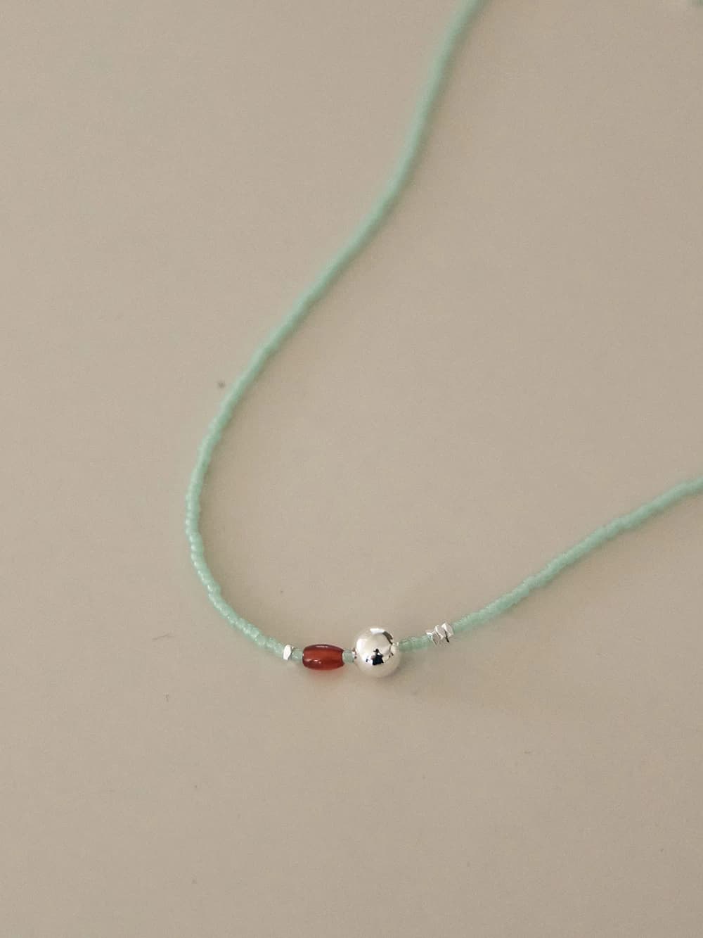 珍珠串珠鎖骨鏈