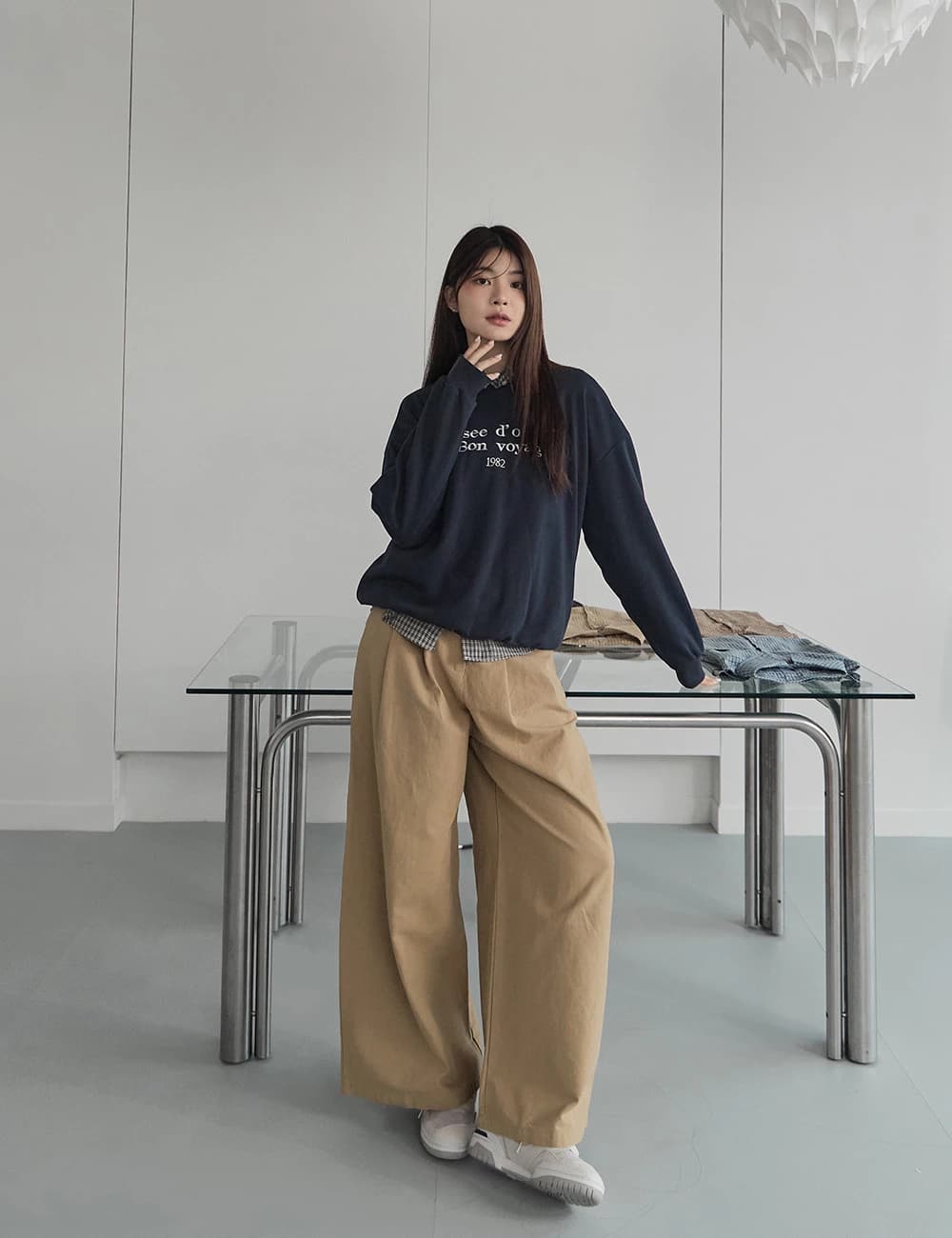 正韓-1982繡圖大學Tee