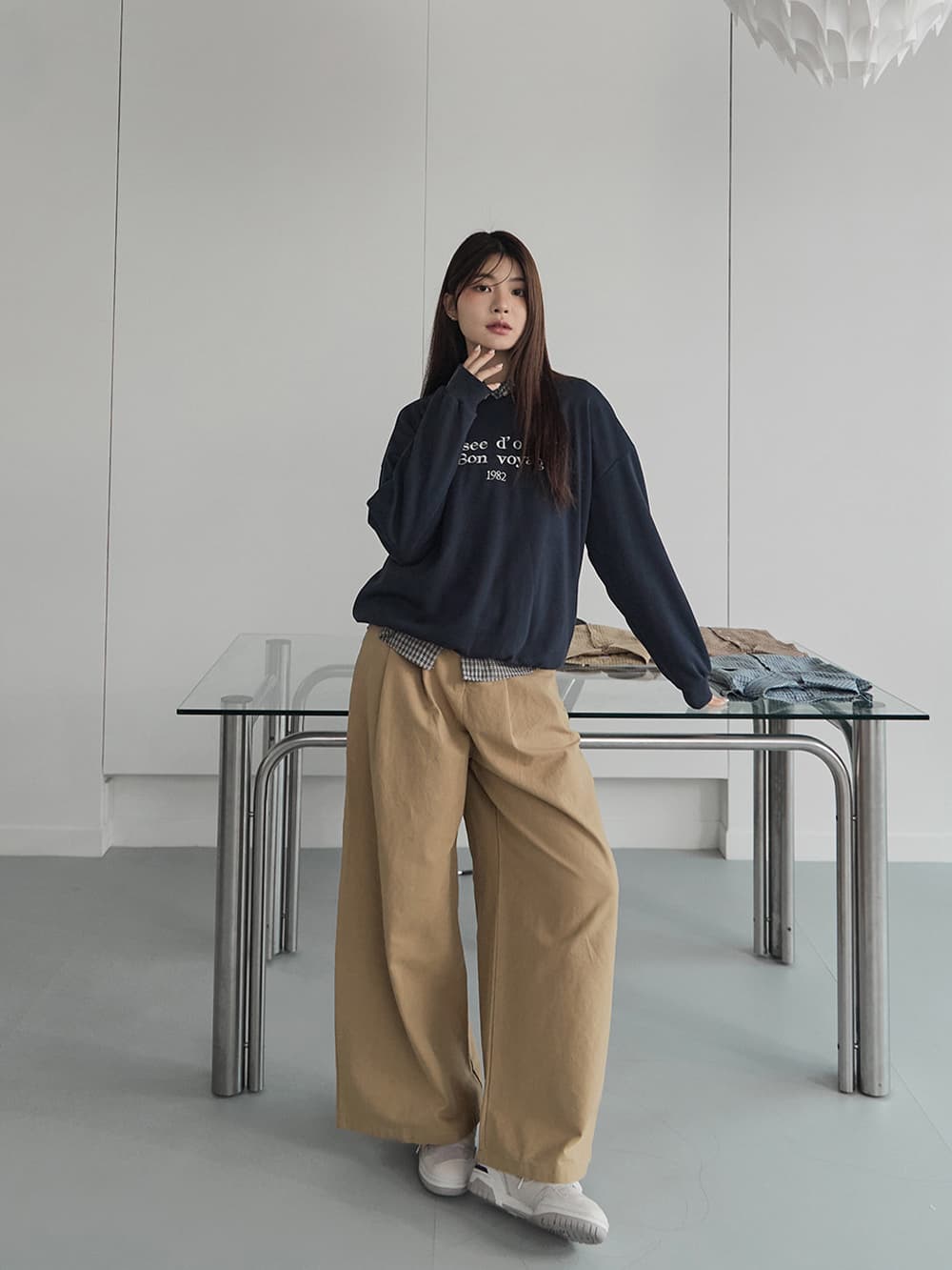 正韓-1982繡圖大學Tee