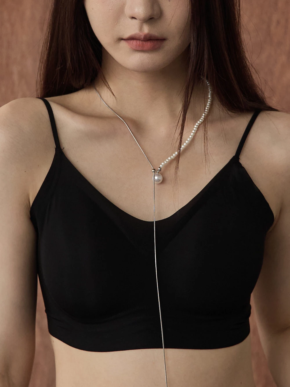 可調節珍珠長項鍊