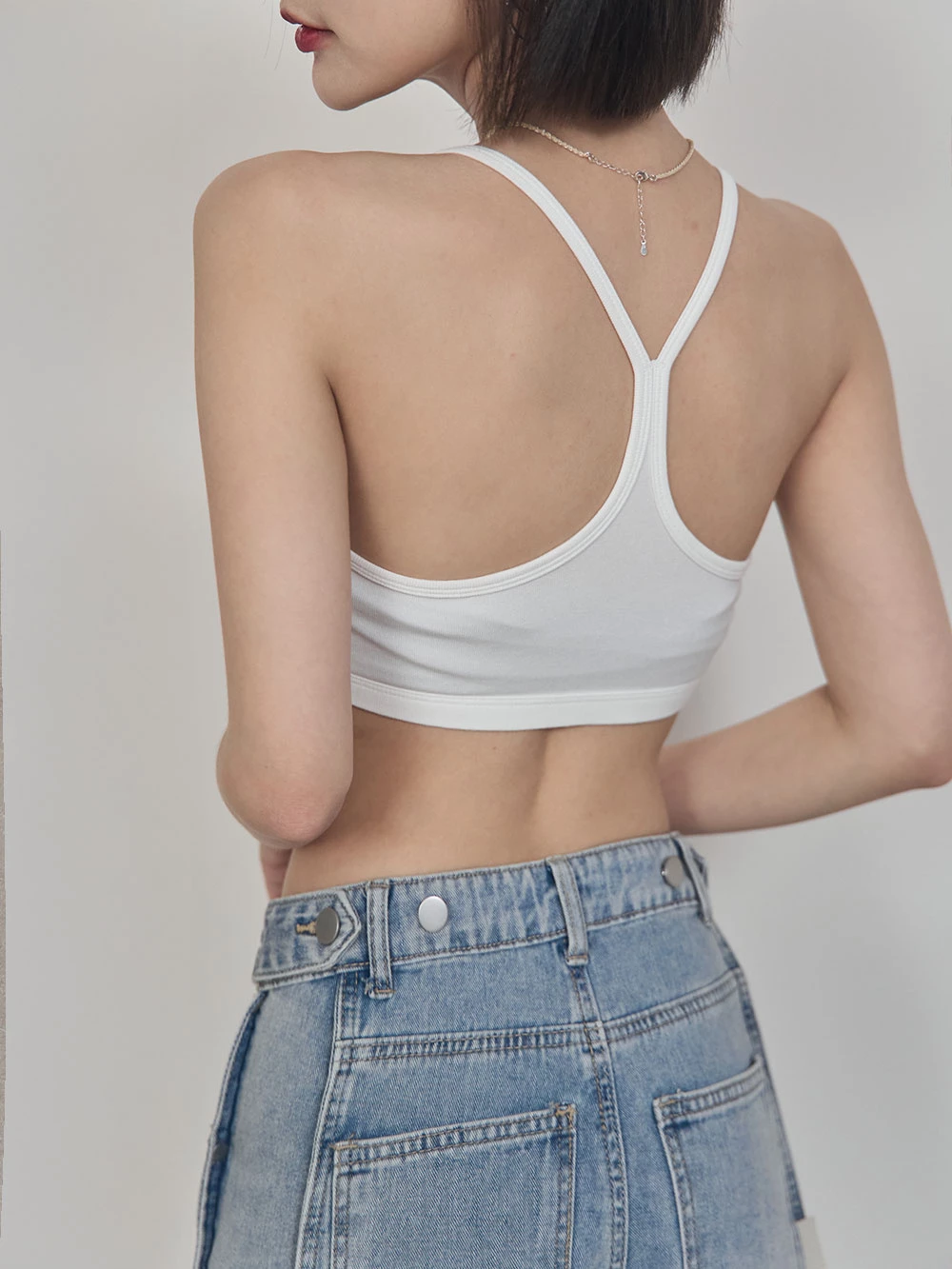 Y字美背胸墊背心