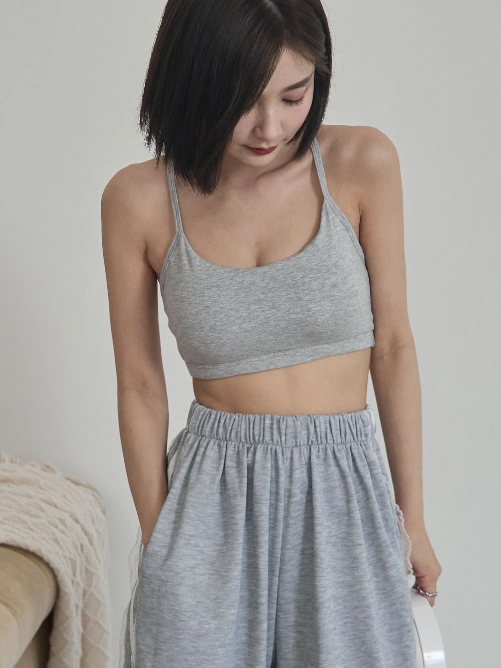 Y字美背胸墊背心