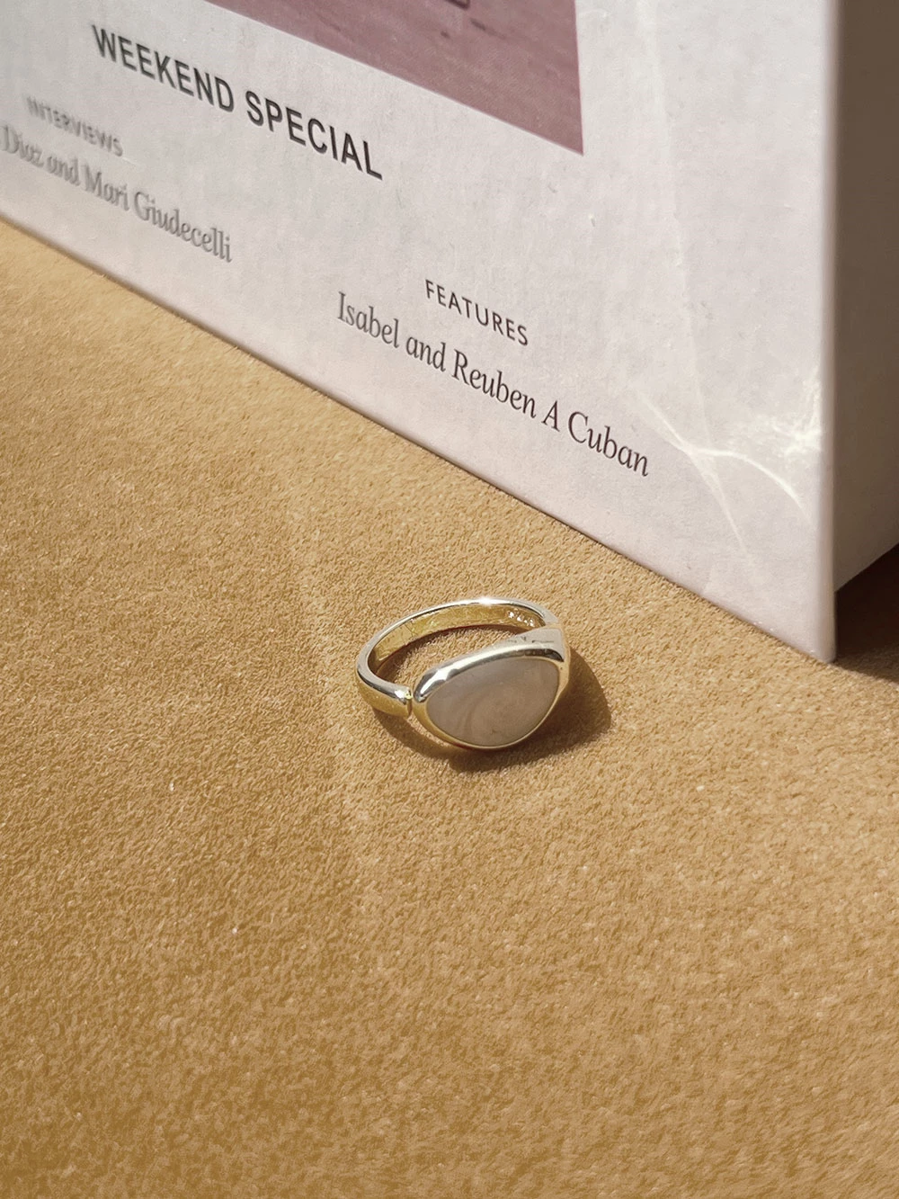 不規則幾何戒指