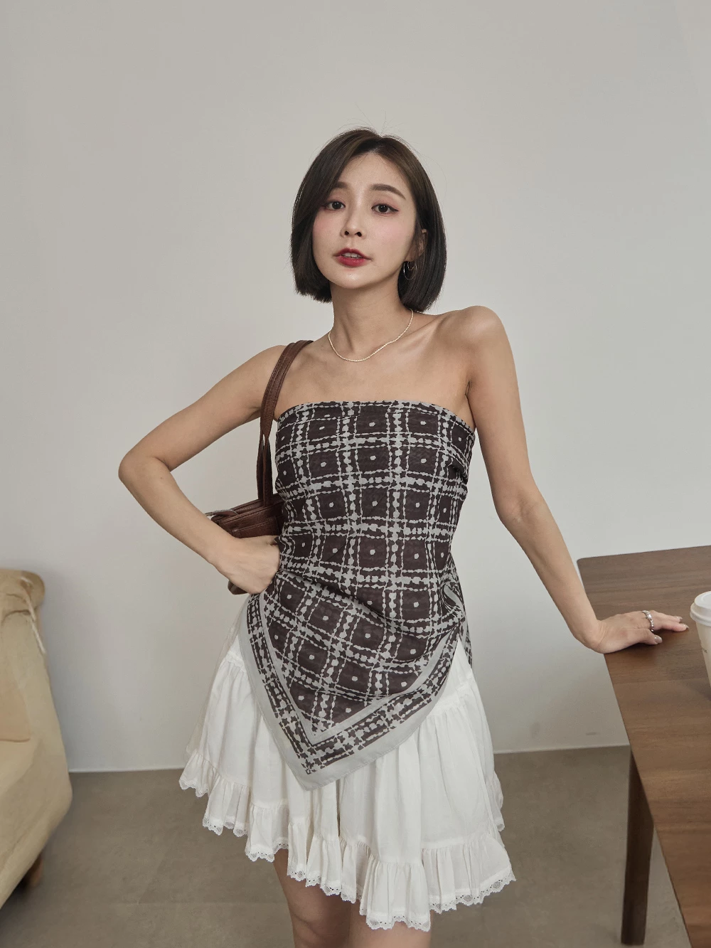 復古圖騰大絲巾