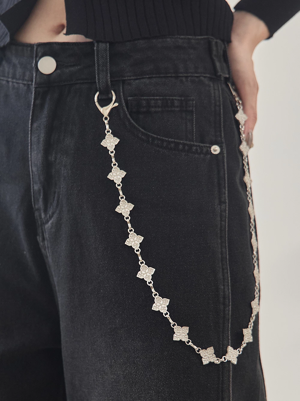 四葉草造型腰鍊