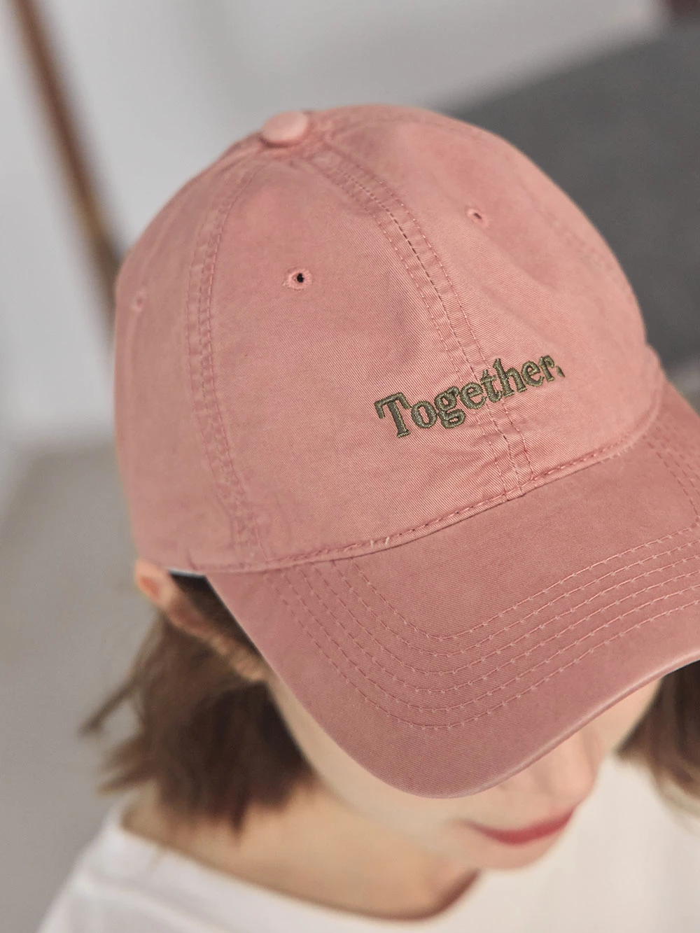 Together繡字棒球帽