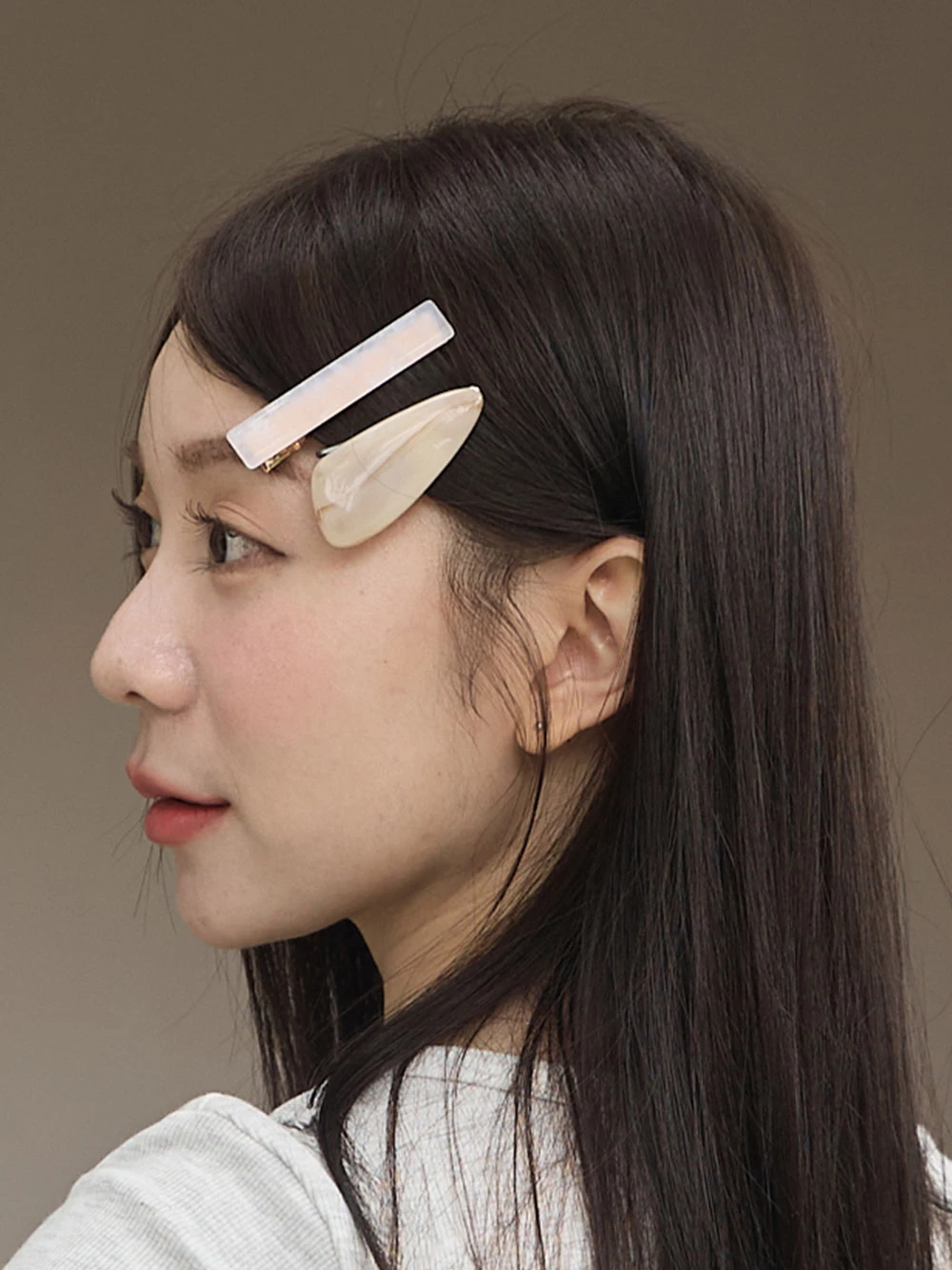 壓克力不規則髮夾