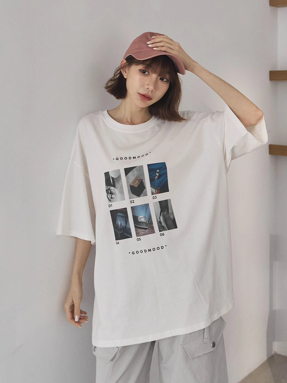 GOODMOOD印圖寬鬆上衣