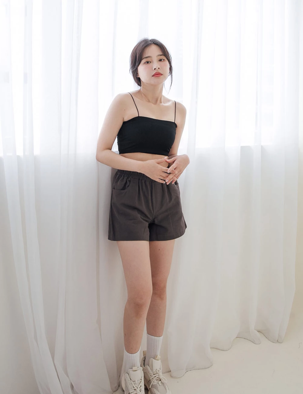 囤貨小可愛1.0 - 細肩平口胸墊背心