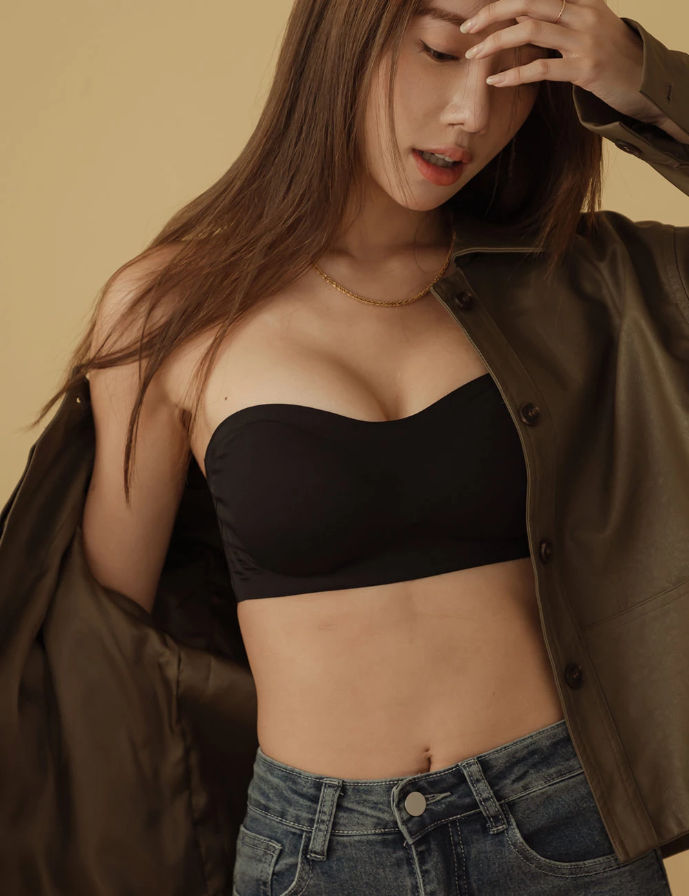 HOMEY-防滑膠條平口內衣