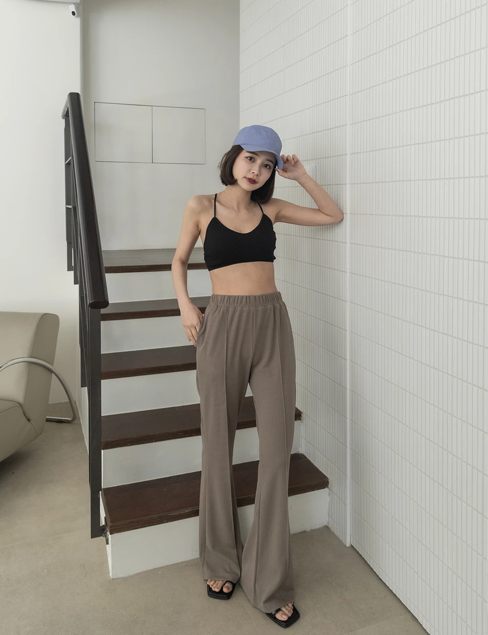 囤貨小可愛3.0 - 美背交叉半截細肩背心