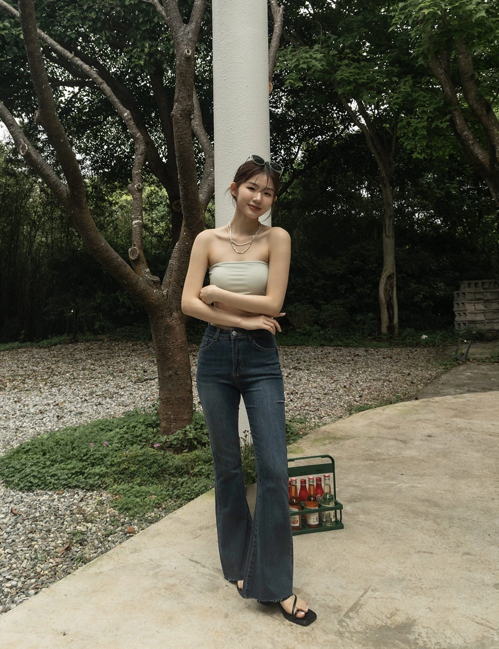 囤貨小可愛3.0 - 牛奶絲平口胸墊背心