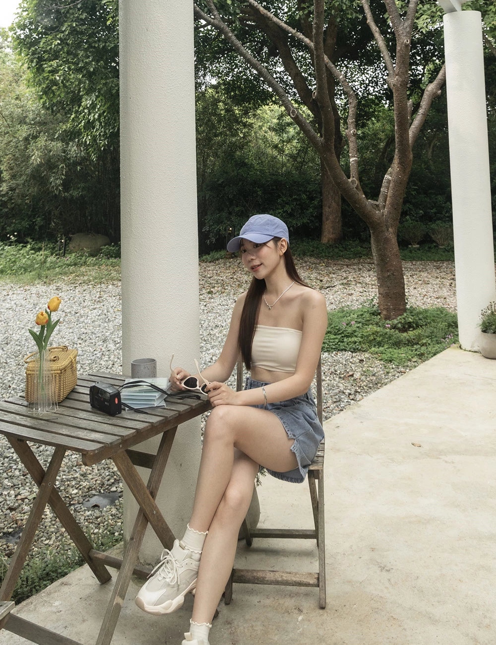 囤貨小可愛3.0 - 牛奶絲平口胸墊背心