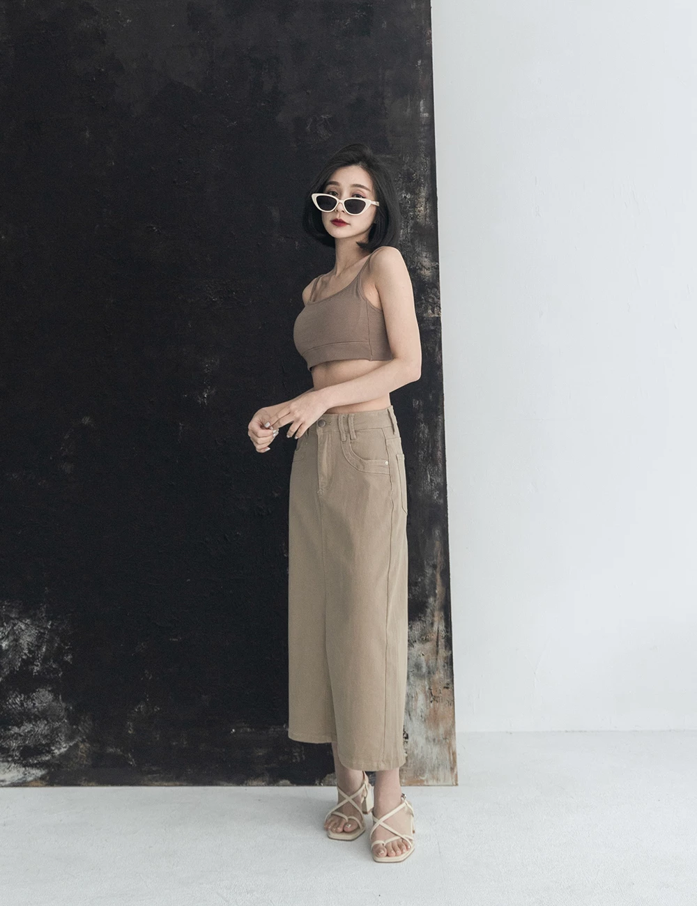 可調式細肩胸墊背心