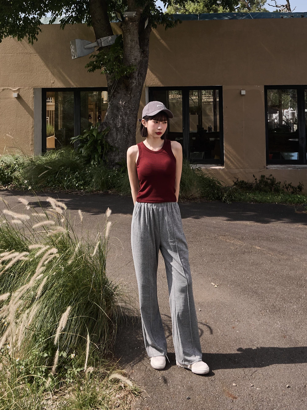 柔彈內磨毛胸墊背心