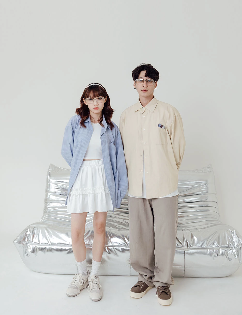 SP X LAZY MONSTER聯名-懶懶怪圖印襯衫