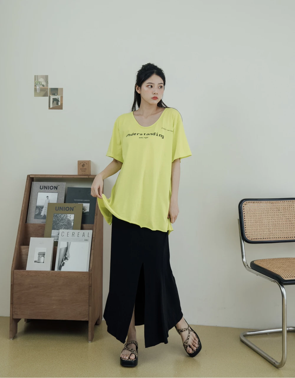 正韓-厚底夾腳拖鞋