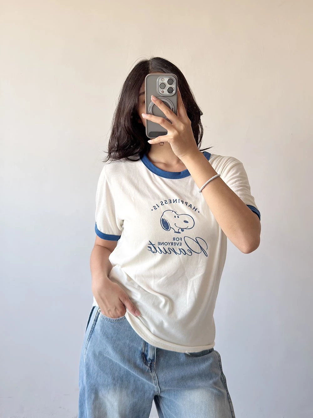 史努比印圖Tee